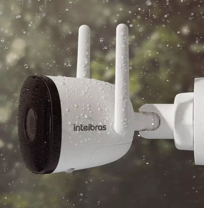 Câmera de Segurança Wi-Fi Intelbras IM5SC Full HD 1080p Branca