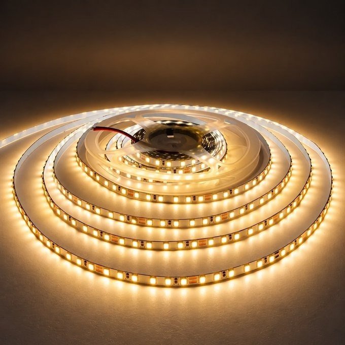 Fita Led Amarela 5m 300 Led Dupla + Frete Grátis