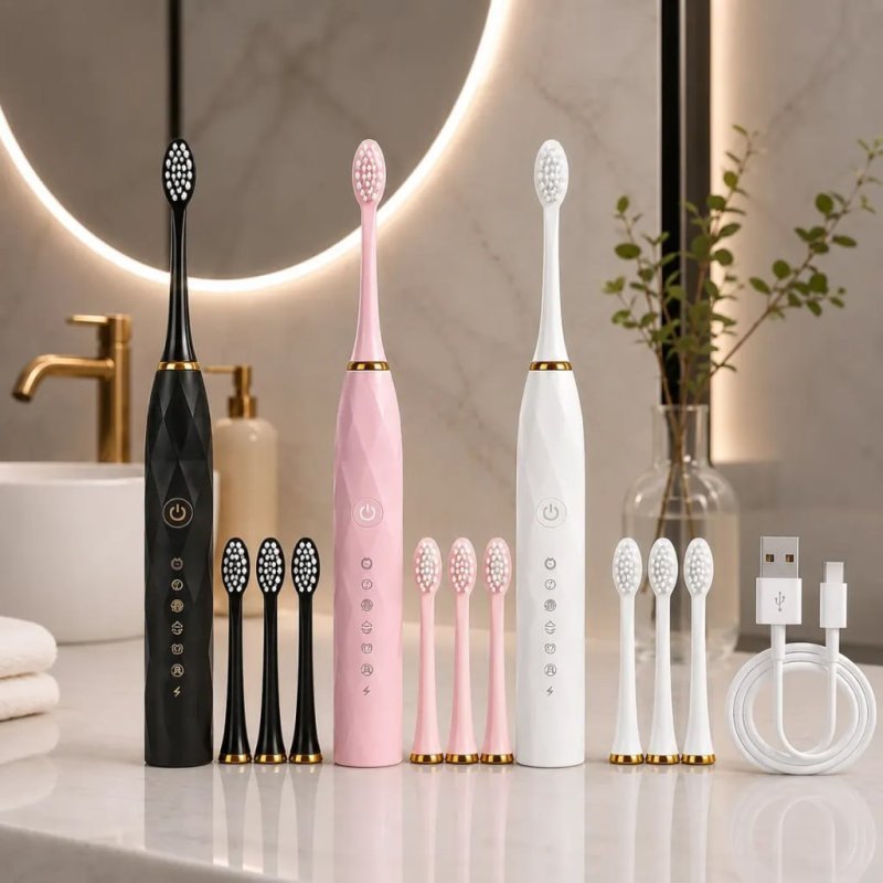 Escova Elétrica OralGos + 4 refis
