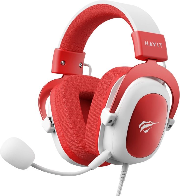 Havit Headphone Fone de Ouvido H2002d Red