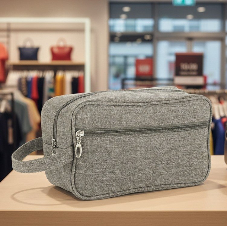 Necessaire Viagem Masculina Feminina com 2 Compartimentos
