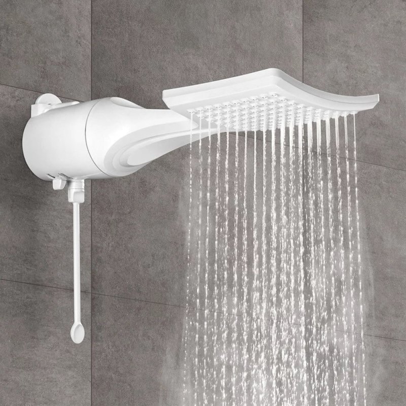Chuveiro Lorenzetti Loren Shower Ultra Eletrônico Branco 7500W 220v