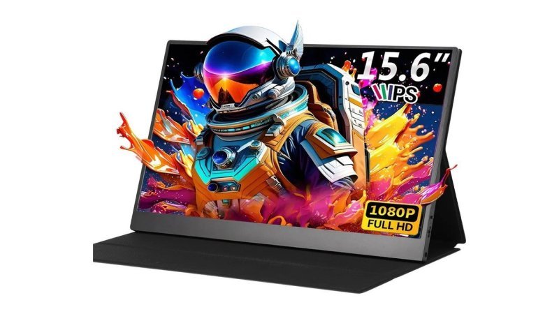Monitor Gamer Portátil 15.6 1080p FHD IPS Com HDMI USB Preto 127/220v