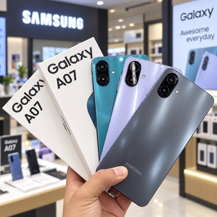Samsung Galaxy A07 128gb 4gb Ram Preto