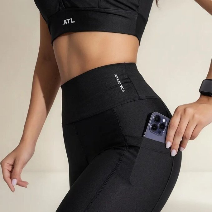 Calça Legging com Bolso Atletyca (11 cores)
