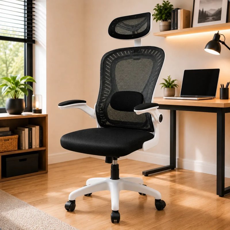 Cadeira de Escritório Confortável Ergonômica Giratória Legacy