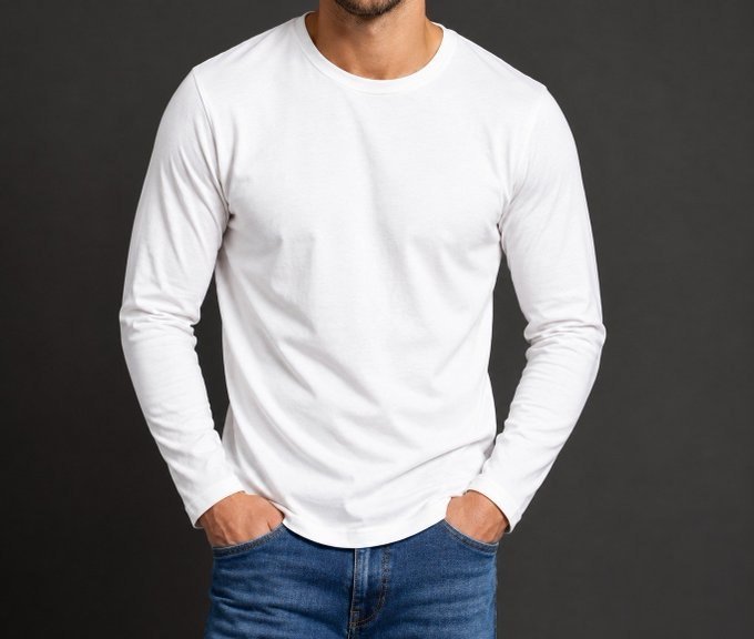 Camiseta Manga Longa Polo Wear + Frete Grátis