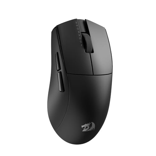 Mouse Gamer Redragon King Pro Preto Pixart PAW3395 26000DPI M916-PRO-1K