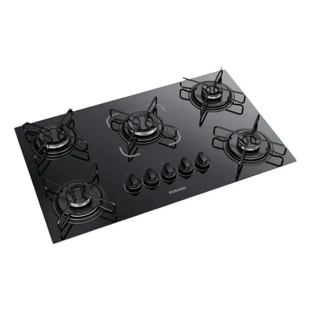 Cooktop Fogão Itatiaia Essencial 5 Bocas Bivolt Preto