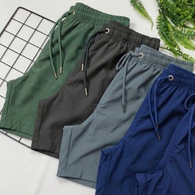Kit 4 Bermuda Masculino Short Elastano Academia Bolso Casual