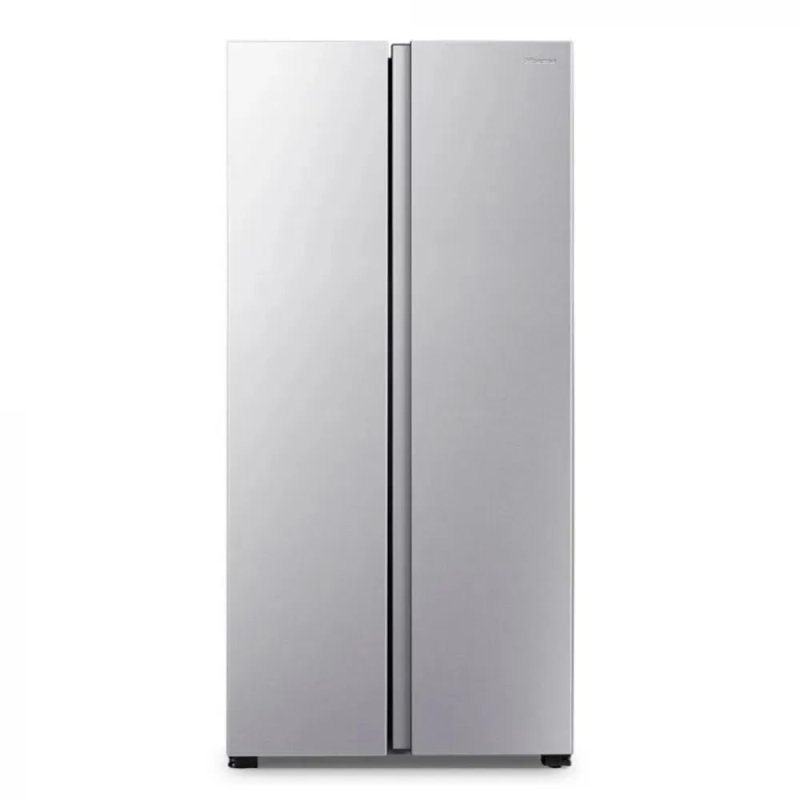 Geladeira Hisense Side by Side Frost Free Inverter 441L Inox 220V