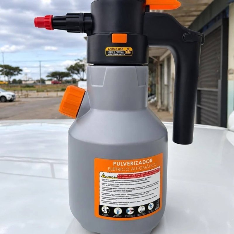 Pulverizador Elétrico Snow Foam Bahrein 2L para Limpeza Automotiva e Doméstica
