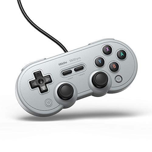 8Bitdo Sn30 Pro USB Gamepad (Gray Edition) - PC