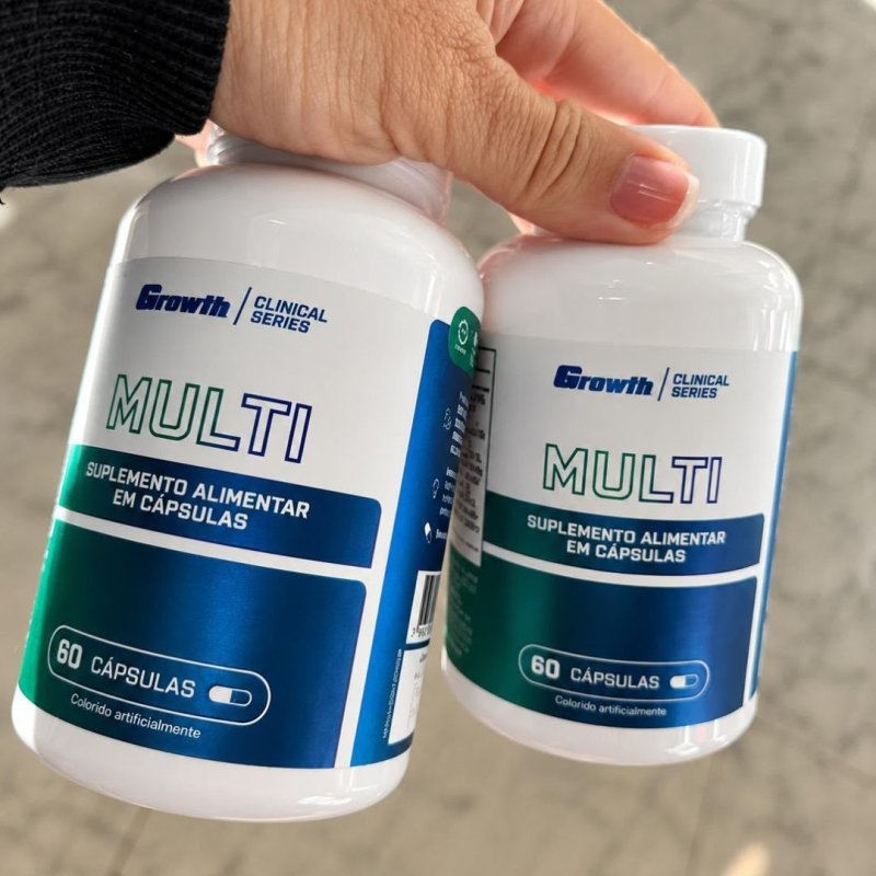 Multivitamínico 60 caps Growth Supplements