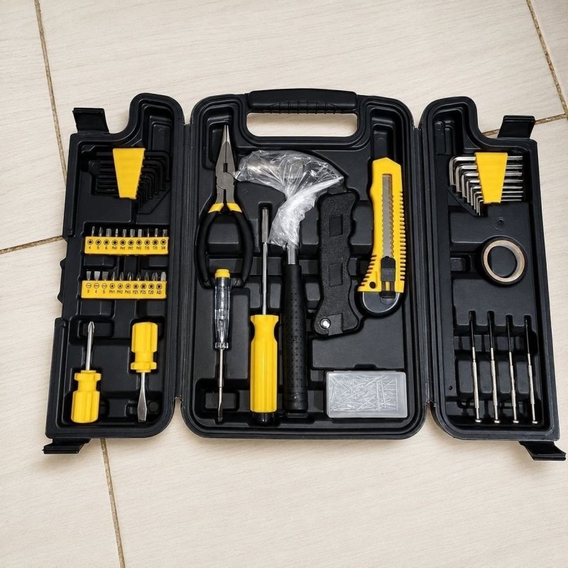 Kit Jogo De Ferramentas 142 Peças Fasterr Com Maleta