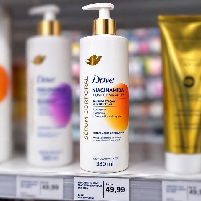 Dove Sérum Hidratante Corporal Niacinamida Uniformizador 380ml + Frete Grátis