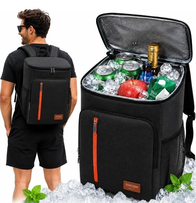Bolsa Térmica Mochila Marmita Grande Cooler Impermeável