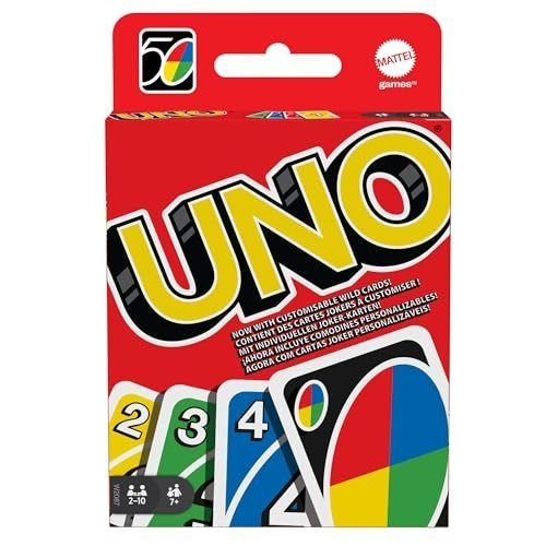 Jogo De Cartas UNO Clássico Mattel Com 108 Cartas 7 Anos Ou Mais