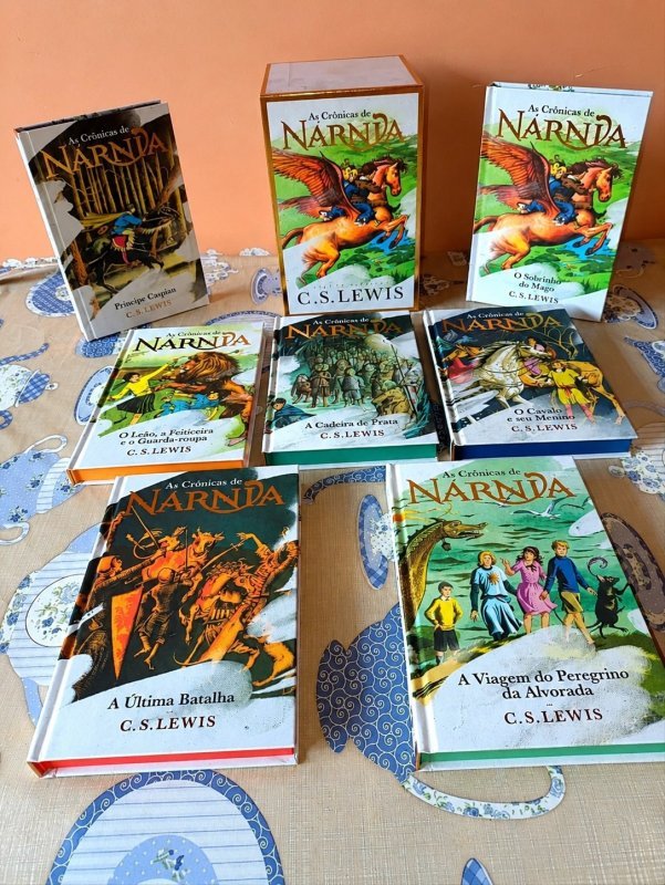 BOX As Crônicas de Nárnia (7 livros) - Edição de Luxo