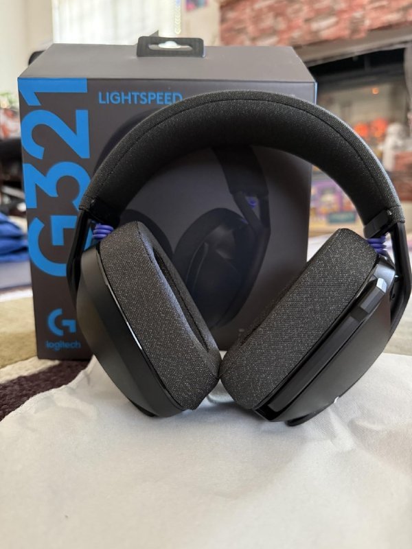 Headset Gamer Sem Fio Logitech G321 LIGHTSPEED + Frete Grátis