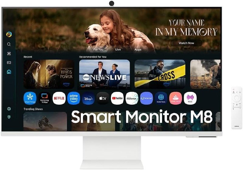 Smart Monitor 32" UHD Samsung M8 LED HD 32M8
