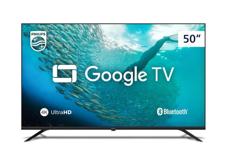 PHILIPS Smart TV 50'' 4K UHD 50PUG7019/78 Google TV Comando de Voz HDR