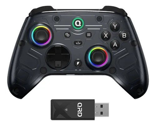 Controle Sem Fio Para Xbox Series X/ S/ One/pc Hall Preto M5 Preto