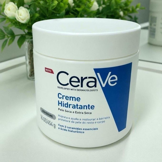 Creme Hidratante Corporal CeraVe 454g + Frete Grátis