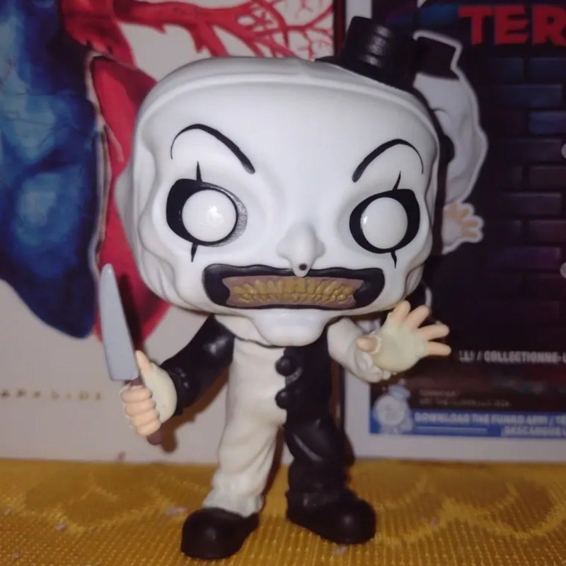 Boneco Funko Pop Movies Terrifier Art The Clown + Frete Grátis
