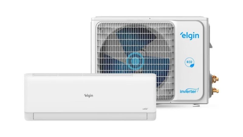 Ar Condicionado Split HW Inverter Elgin Eco III Wi-Fi 12.000 BTUs Só Frio 220v
