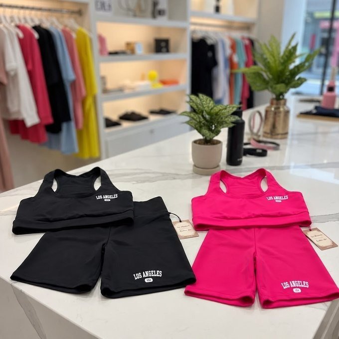 Kit com 2 Conjunto Los Angeles Top E Short + Frete Grátis