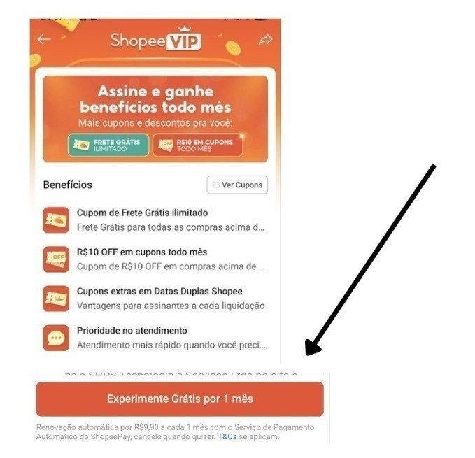 Cupom de R$ 50 de desconto em compras acima de R$ 100 na Shopee