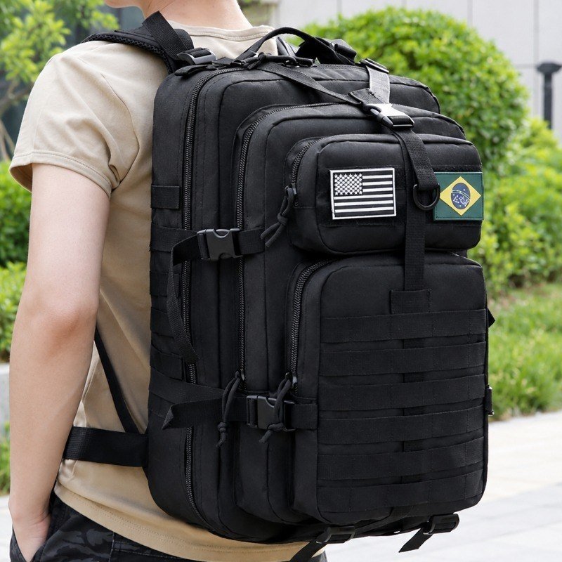 Mochila Tática Impermeável Militar Reforçada Grande 50litros