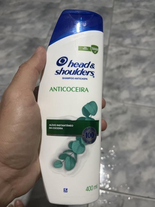 Head & Shoulders Shampoo Anticaspa Anticoceira 400 ml + Frete Grátis