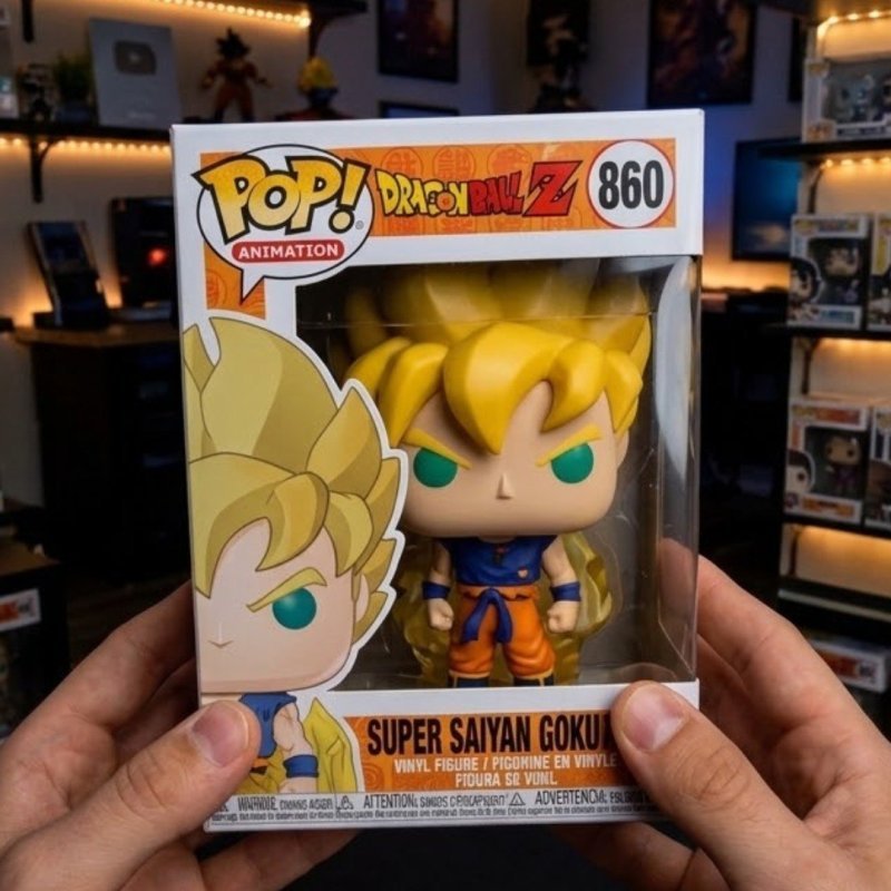 Boneco Funko Pop Animation: Dragon Ball Z S8 - Ss Goku + Frete Grátis