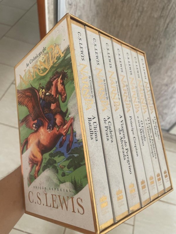 BOX DAS CRÔNICAS DE NÁRNIA, EDIÇÃO DE LUXO