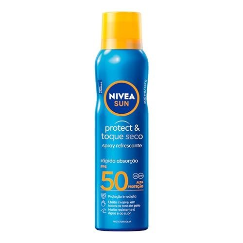 NIVEA SUN Protetor Solar Spray Protect & Toque Seco FPS 50 200ml