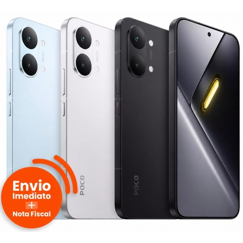Celular Xiaomi Poco X8 Pro 512GB / 256GB 5G NFC Versão Global Original e Envio Imediato Com NF
