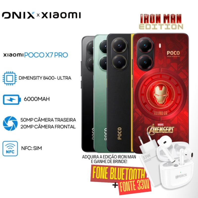 Xiaomi Poco X7 PRO 5G 256GB 8GB RAM - Verde