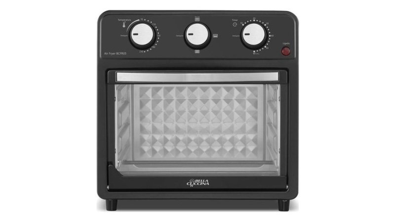 Air Fryer Oven Britânia 12L Bella Cuccina 1500W Bcfr05 110V