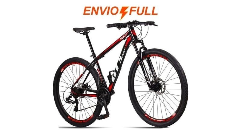 Bicicleta Aro 29 Gt Sprint Mx7 24V index Freio Disco Alumínio Suspensão Aero Mtb