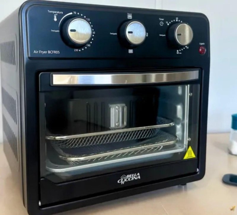Air Fryer Oven Britânia 12L Bella Cuccina 1500W 110V