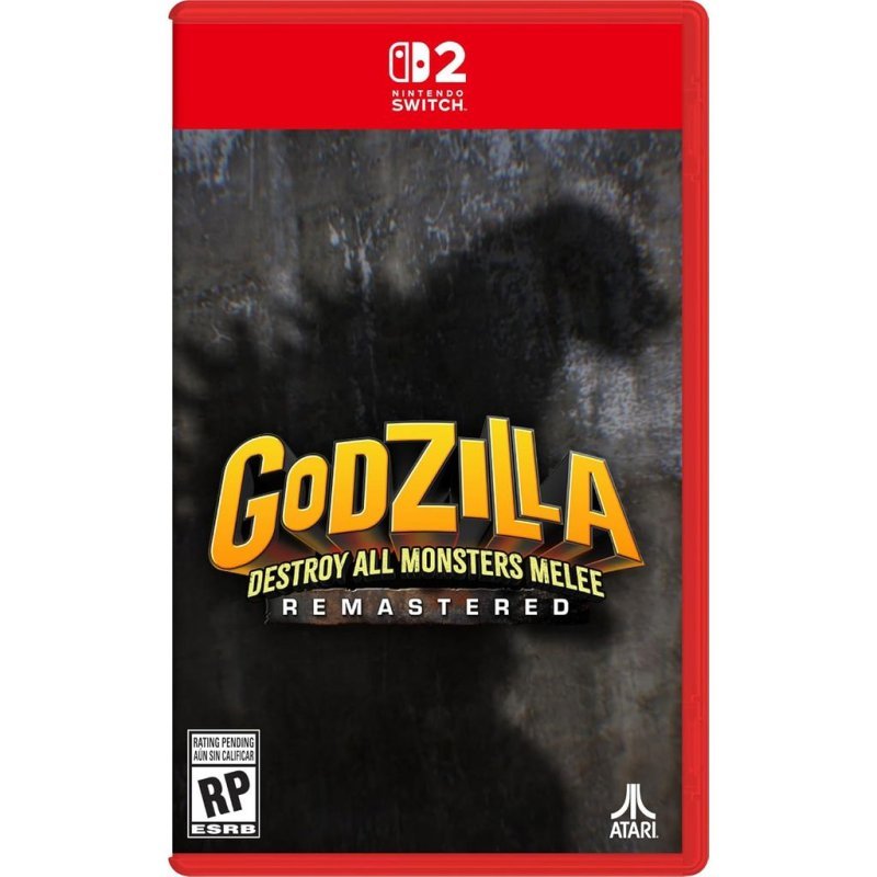 Godzilla Destroy All Monsters Melee Remastered Switch 2 Midia Fisica