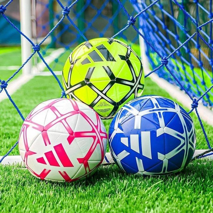 Bola Starlancer Club adidas Cor Blue / White + Frete Grátis