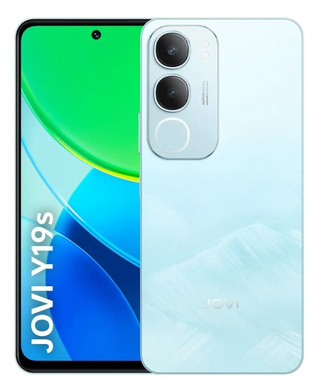Smartphone JOVI Y19s 256GB 4+4GB RAM Turbo 50MP 5500mAh Azul Glacial
