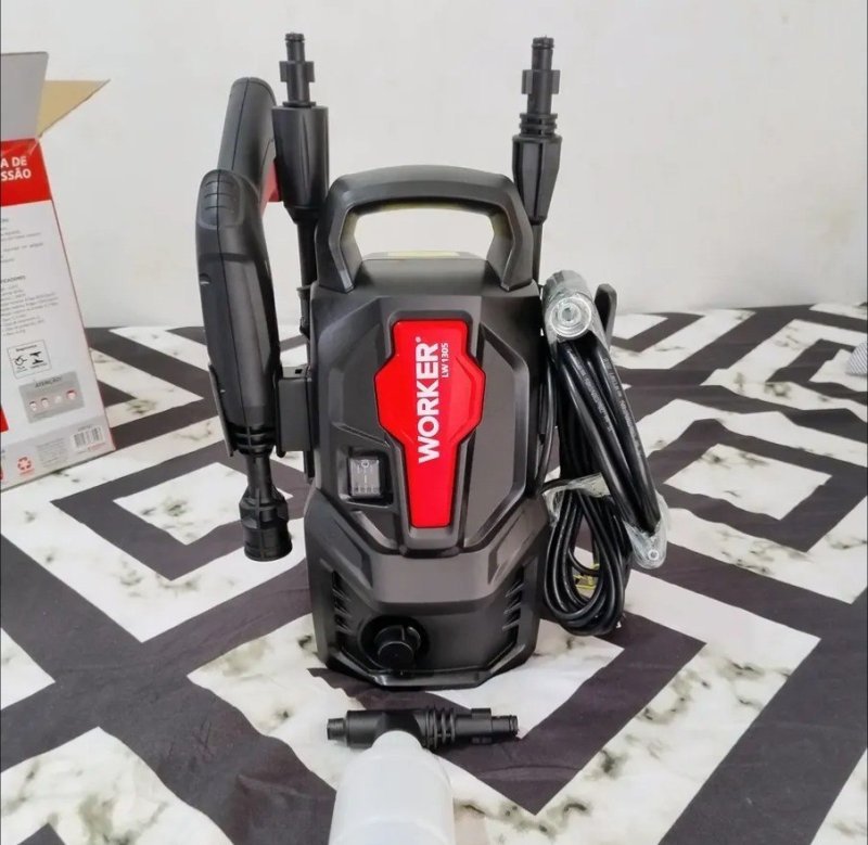 Lavadora de Alta Pressão Potente 1305lbs Worker 127v