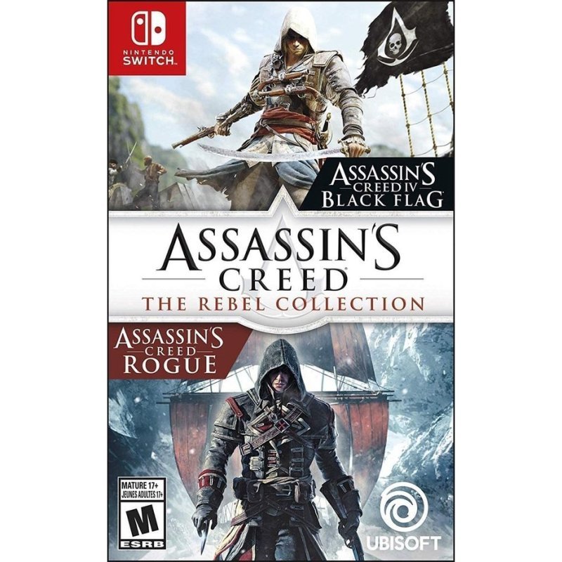 Assassins Creed The Rebel Collection Switch Mídia Física