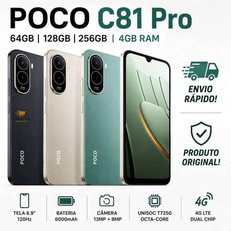 Poco C81 Pro 4GB 128GB