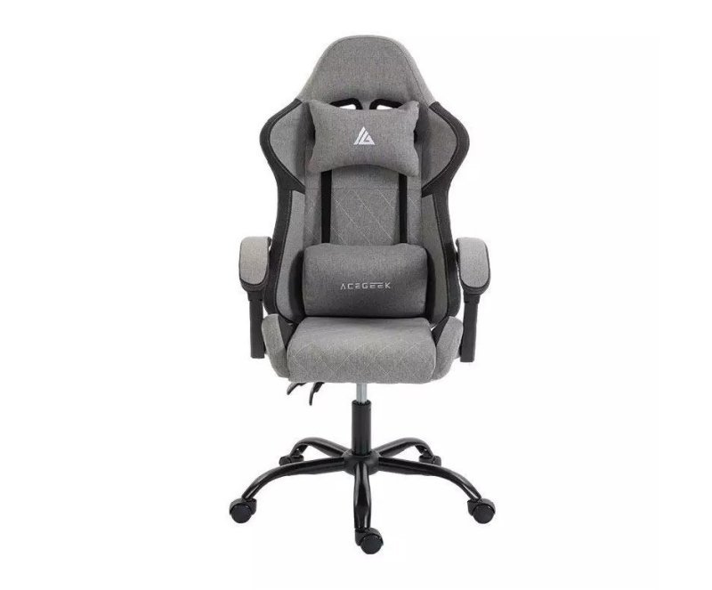 Cadeira Gamer Acegeek Lorien, Tecido, Cinza