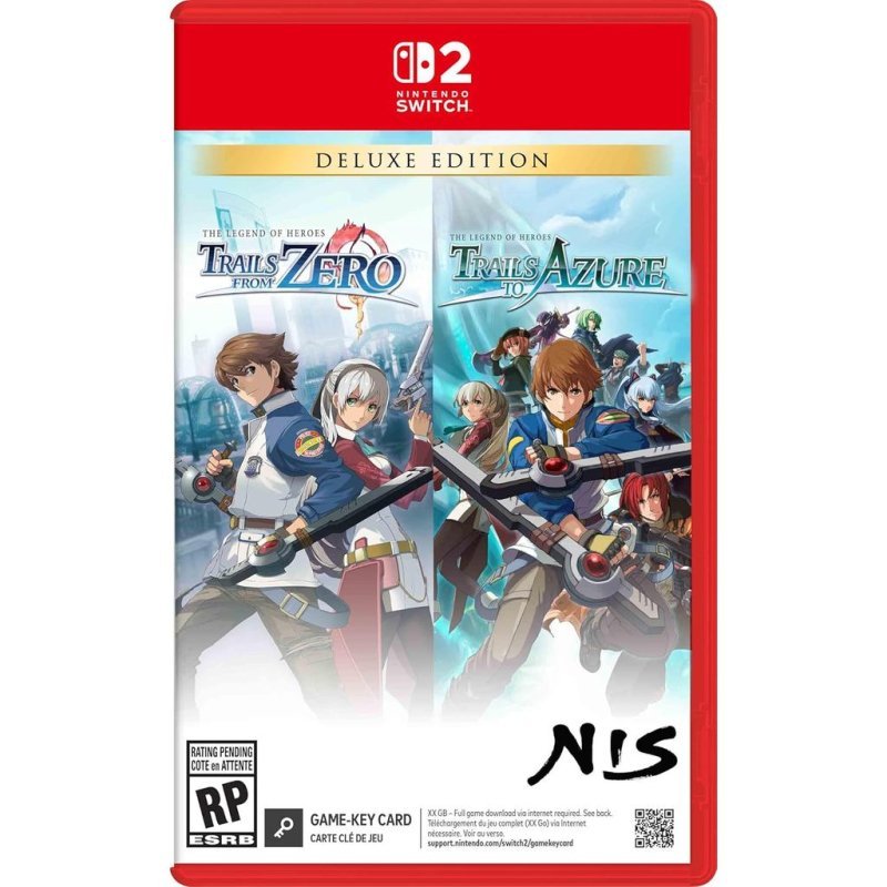 The Legend of Heroes Trails from Zero e Trails to Azure Deluxe Edition Switch 2